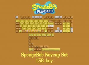 SpongeBob Keycap Set(138-key) | Akko Official Global Site
