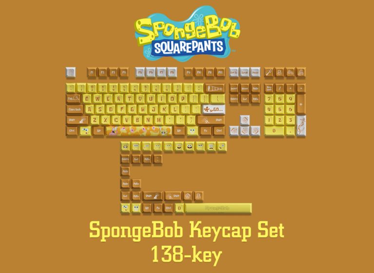 SpongeBob Keycap Set(138key) Akko Official Global Site