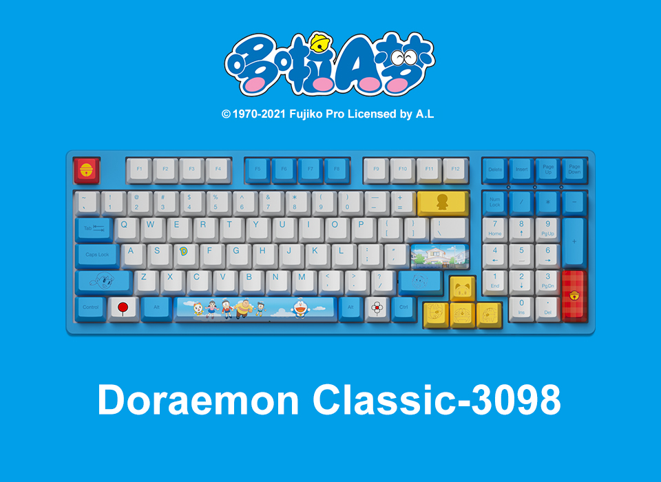 akko doraemon keyboard