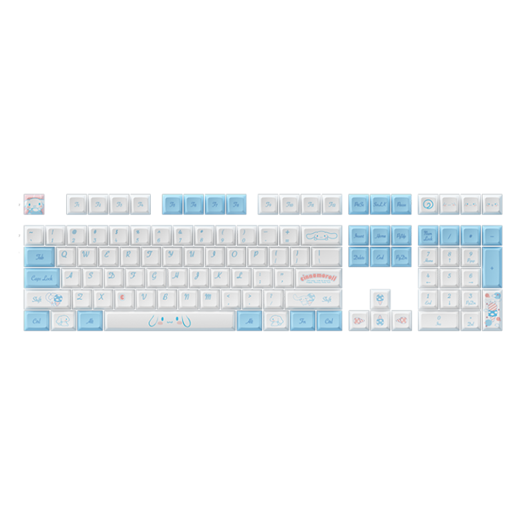 Cinnamoroll Keycap Set(165-key) | Akko Official Global Site