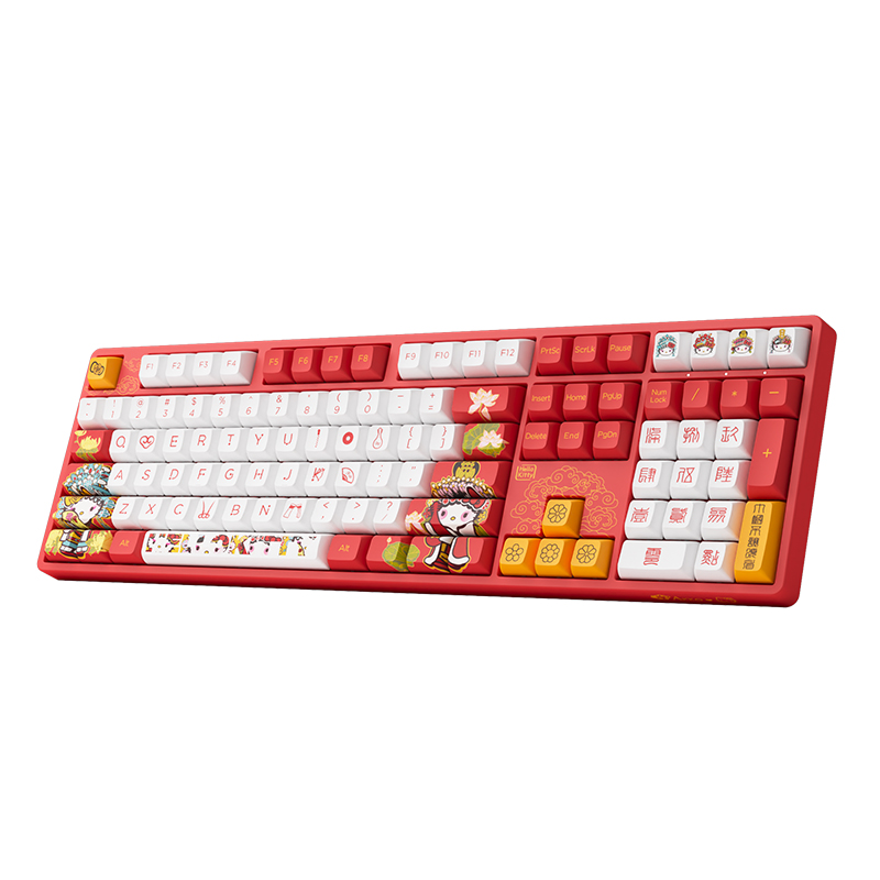 Akko Hello Kitty 5108S Peking Opera B RGB Mechanical Keyboard (Akko CS  Sakura)