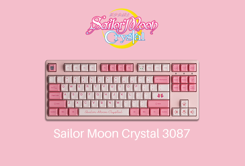 AKKO Sailor Moon Crystal Keyboard-Tapelf