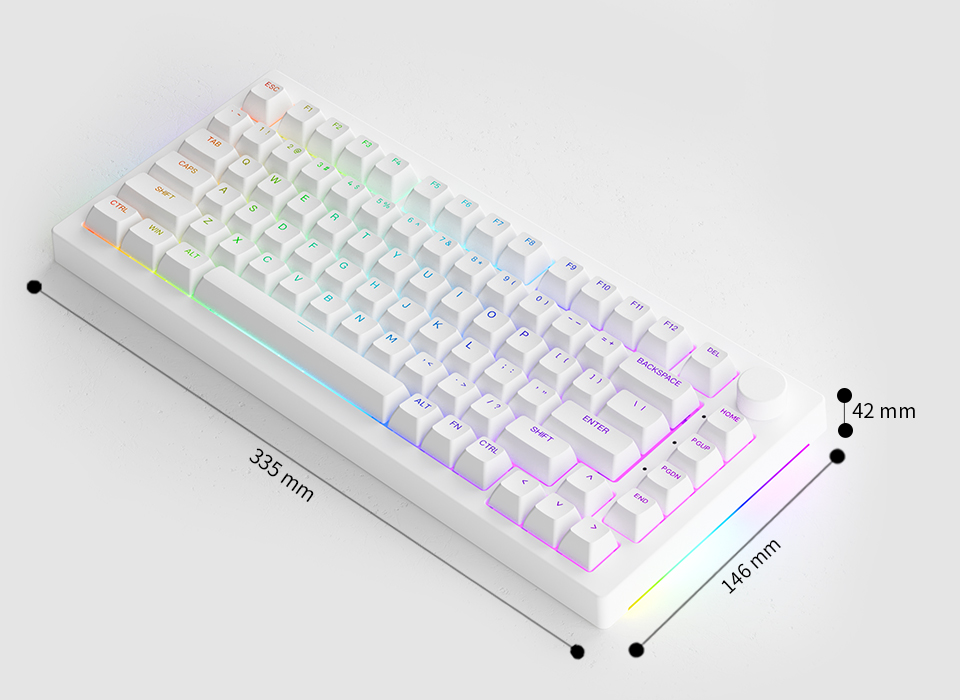 AKKO 5075 RGB Mechanical Gaming Keyboard User Manual