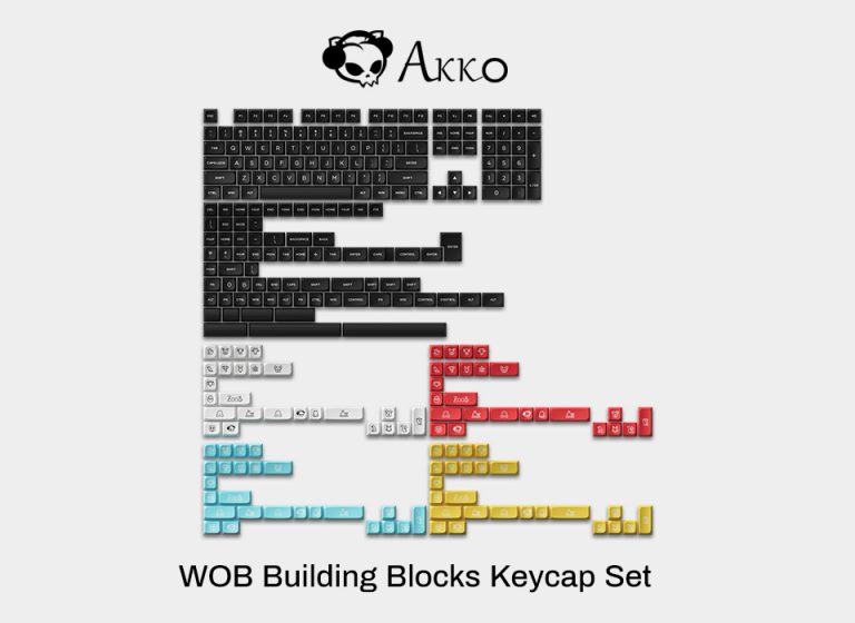Wob Lock WOB Building Blocks Keycap Set(282-Key) | Akko Official Global Site