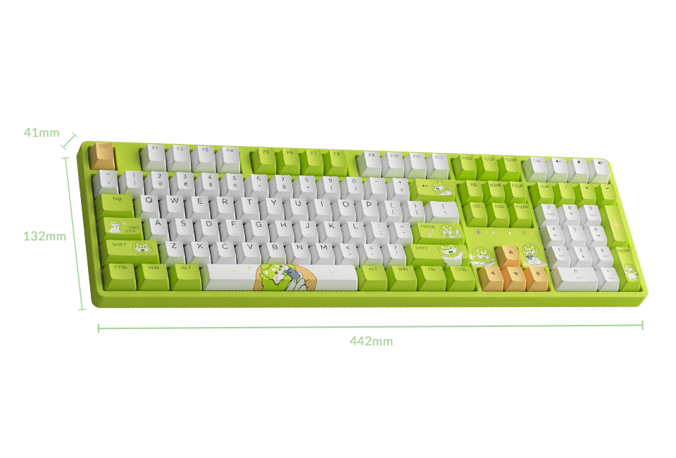 AKKO Cabbage Dog Keyboard-Tapelf