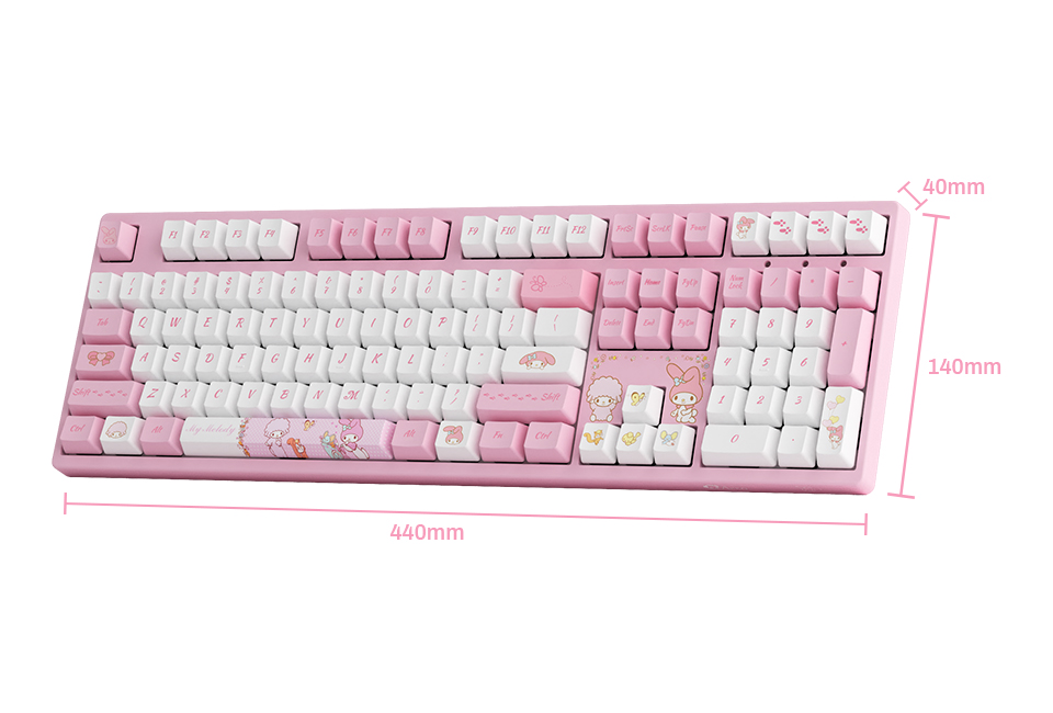 AKKO My Melody 5108S Keyboard-Tapelf