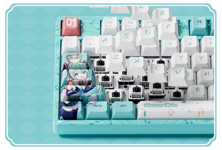 Hatsune Miku 5108B Plus Mechanical Keyboard | Akko Official Global Site