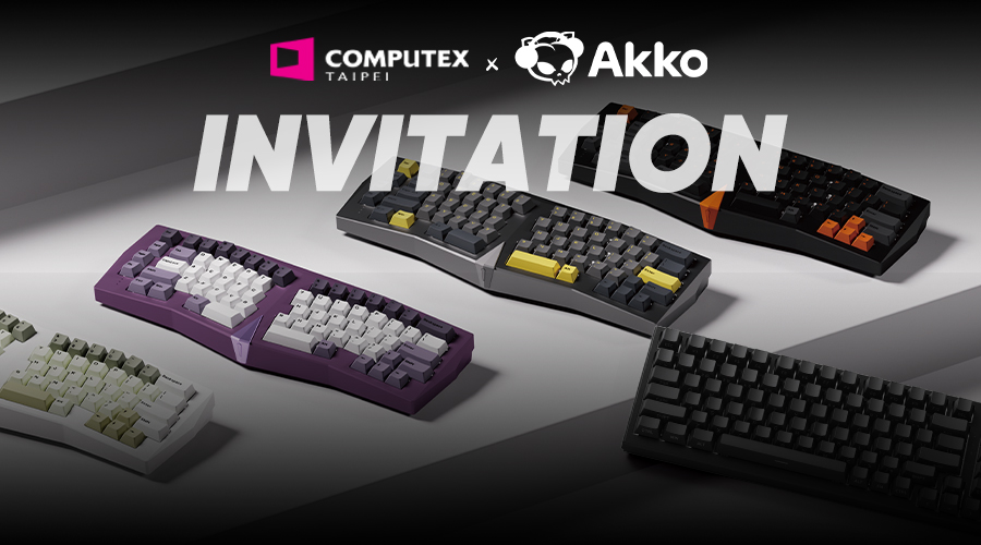 See You at COMPUTEX Taipei! Meet Akko at Booth Q0917 | Akko