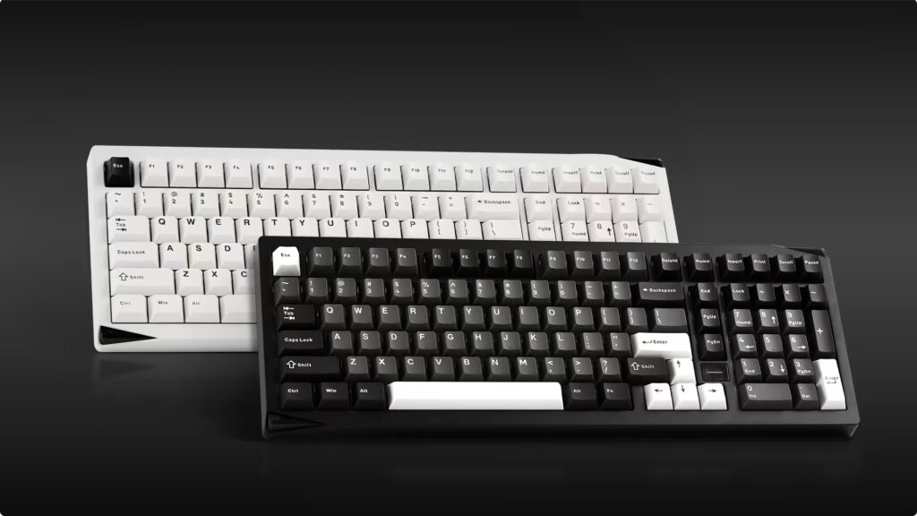 Gem 02 Black on White VIA | Akko Official Global Site