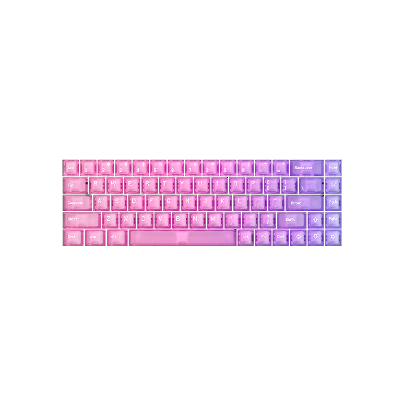 Frosted Pastel Gradient Transparent