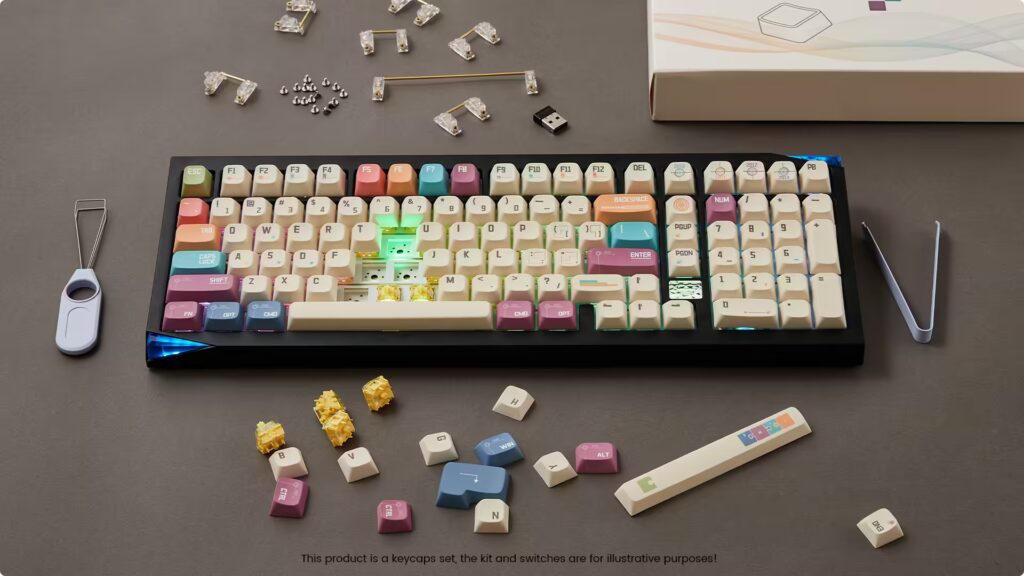 Key Cap Planner Timeline Keycap Set (151-Key) | Akko Official Global Site