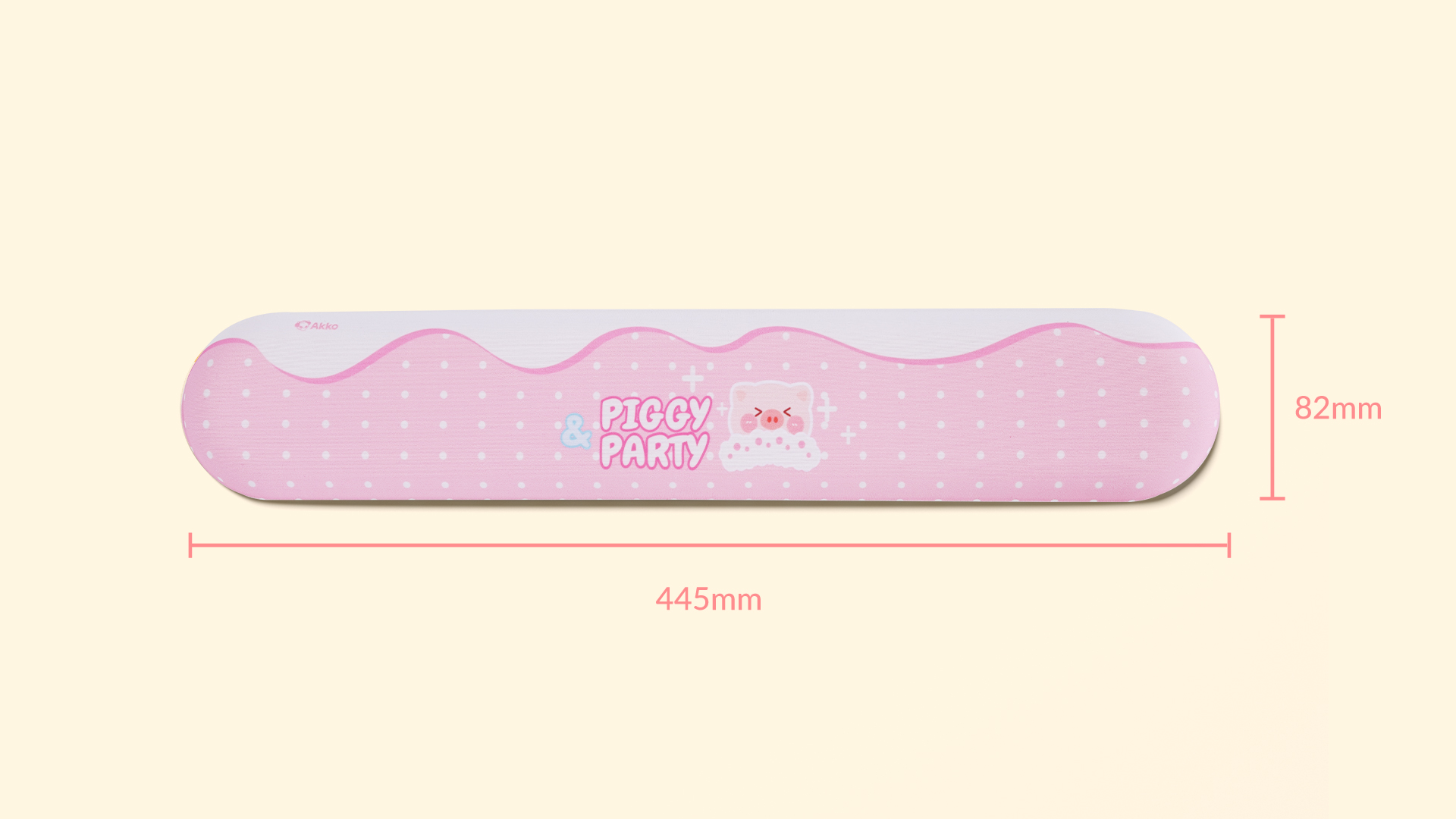 Piggy Party Wrist Rest 108 Size