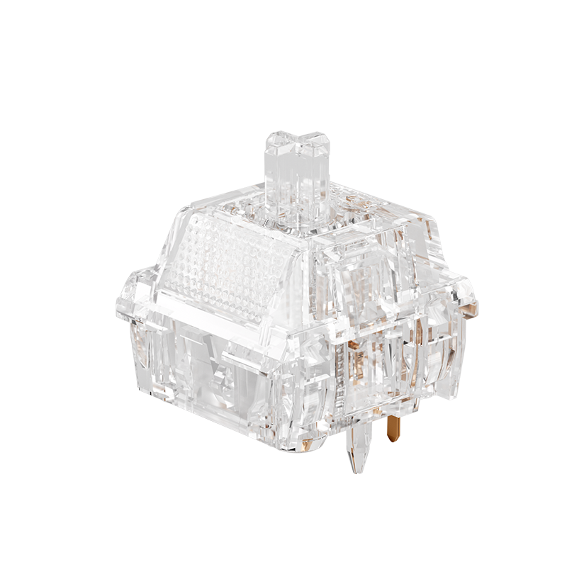 Akko Crystal Silver U1 linear switch