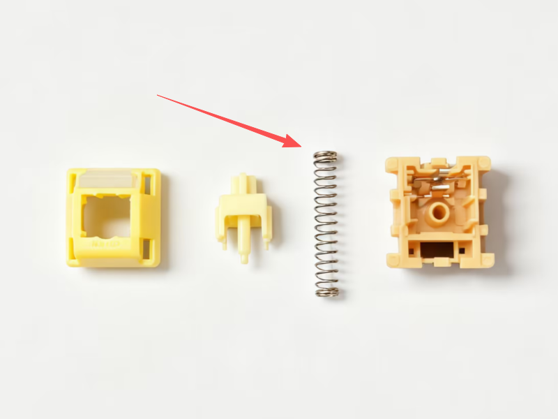 Akko Creamy Yellow U1 Switch